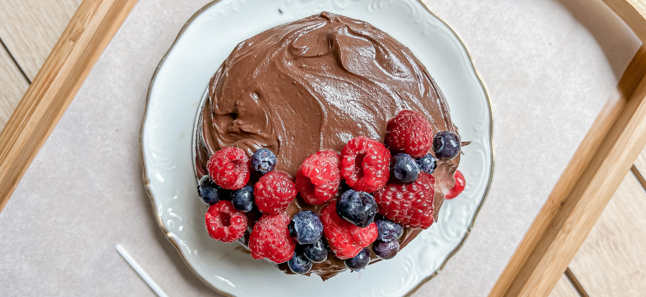 чоколадна роденденска торта - Хедер