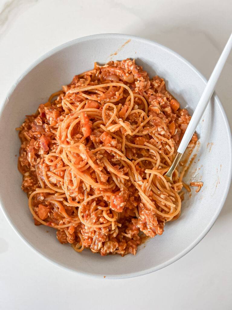 Шпагети „вегањезе“